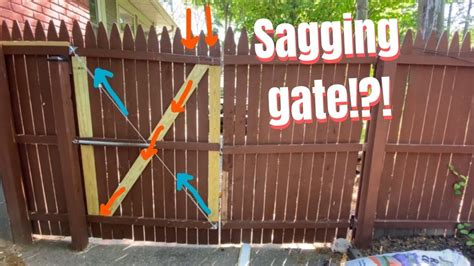 how to repair a gate